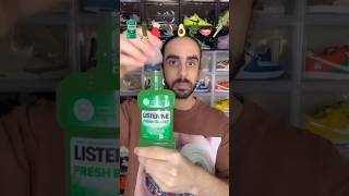 Food ASMR Mouthwash bottle asmr food foodwastage cake 😁shots 3040 [upl. by Ricoriki]