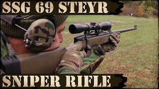 Steyr SSG 69 Sniper Rifle  World at War  Syria 2012 [upl. by Ellevehs]