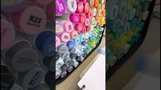 Satisfying marker drawing🌊 Art idea shorts art viral satisfying [upl. by Allare658]