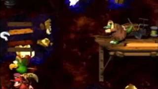 Donkey Kong Country 2  102 Walkthrough Part 12  Squawkss Shaft [upl. by Innaig]