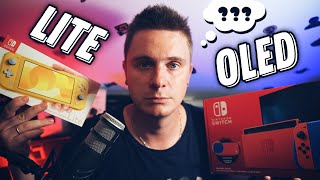 Что Выбрать Nintendo Switch Lite Или Nintendo Switch OLED [upl. by Nolak]