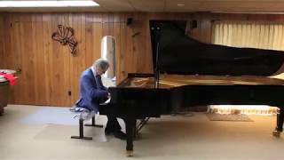 Mr Fazioli playing my f308 concert grand piano [upl. by Olatha]