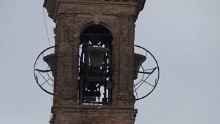 Le campane di Lodi  Chiesa Parrocchiale dei Ss Bassiano e Fereolo 8 video 395 [upl. by Leirda]