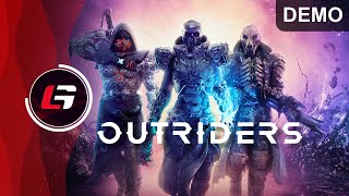 Outriders  Demo Gameplay [upl. by Leksehc577]