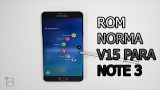 ROM NORMA V15 N5 PARA NOTE 3 N9005 [upl. by Asilet]