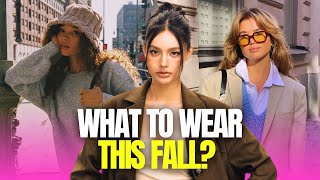 Fall Fashion Trends amp What To Wear [upl. by Sebbie]