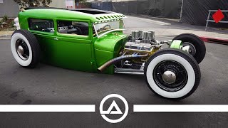 LOUD Chopped amp Dropped Custom ‘29 Ford Model A Hot Rod [upl. by Kalikow219]