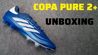 adidas Copa Pure 2 FG Marinerush Pack Unboxing 4K [upl. by Woolson666]