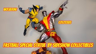 Colossus amp Wolverine Fastball Special Statue by Sideshow Collectibles [upl. by Ariait]