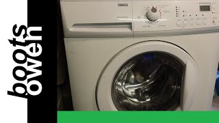 Zanussi washing machine bearings replacement full process and test [upl. by Sainana]