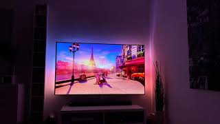 Philips OLED 803  65“ Gaming Demo  Ambilight [upl. by Caitlin637]