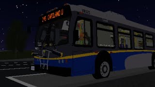 SCBCTA Translink ROBLOX 2009 New Flyer DE60LFR V8121 w er1ckrailfan [upl. by Libbey246]