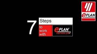 7 Steps to work with EPLAN Harness proD [upl. by Enirtak]