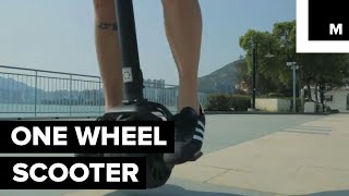 One wheel scooter [upl. by Osric995]