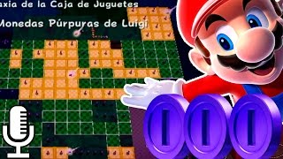 âœª Super Mario Galaxy âœª  Parte 42 Â¡Buscando MONEDAS PÃšRPURAS 5 D FULL HD [upl. by Reffinnej]