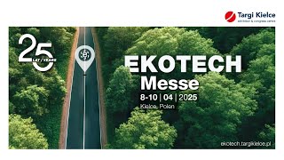 Die Kommunalbranche trifft sich in Polen – Messe Ekotech 810 April Targi Kielce [upl. by Ydnar]