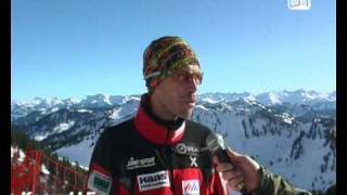 DAV Skitourencup 2009 Interview mit Konrad Lex [upl. by Ennayhs]