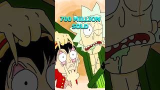 Rick amp Morty Anime Sells More Than One Piece 😱 shorts anime onepiece [upl. by Patrick]