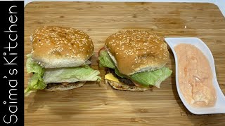 Mutton Burger Recipe [upl. by Leba]