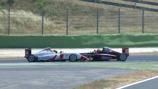 ITALIAN F4 CHAMPIONSHIP BY ABARTH  Vallelunga 24062017  HL Race 1 [upl. by Ailima]