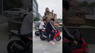 BMW Bike VS NINJA Bike 🏍️ Racing Challenge 😍 shorts youtubeshorts bike racing [upl. by Ellenwad]