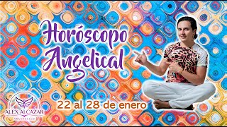 HORÓSCOPO ANGELICAL SEMANAL  Del 22 al 28 de enero 2024 Todos los signos [upl. by Caty]