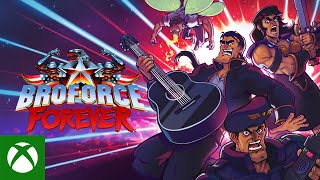 Broforce Forever  Launch Trailer [upl. by Nivrek690]