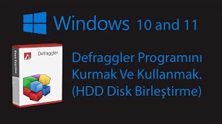 Defraggler Programını Kurmak Ve Kullanmak HDD Disk Birleştirme [upl. by Gustie]