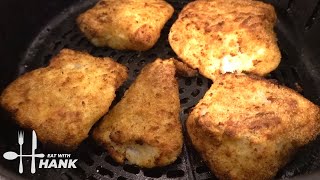 Crispy Breaded Cod Air Fryer Recipe [upl. by Abott]