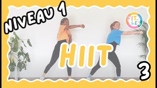 HIIT  Niveau 1  Filmpje 3 [upl. by Prakash]