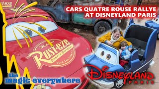 4k Cars Quatre Roues Rallye at Disneyland Paris [upl. by Casilde864]