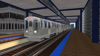 Train Simulator 2016 HD CTA 5000 Series Orange Line Train Chase Midway  Loop  Midway [upl. by Georglana]