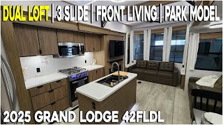 3 Bedroom Destination Trailer 2025 Wildwood Grand Lodge 42FLDL by Forestriver RVs  Couchs RV Nation [upl. by Reinaldo186]