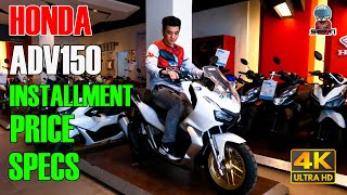 HONDA ADV150  Installment Price  Specs [upl. by Devehcoy603]