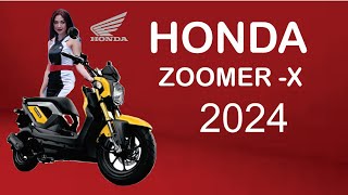 Honda ZoomerX 2024 Fitur Premium Harga Terjangkau [upl. by Nyledaj]