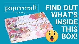 Papercraft Society Box 54 REVEAL [upl. by Homans245]