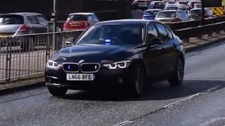 Cheshire Police Unmarked BMW 330D Traffic Car Responding [upl. by Thomson]