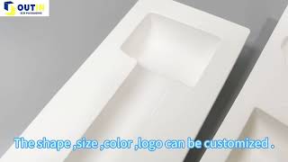 Bagasse pulp tray for hair drier [upl. by Nnaegroeg]