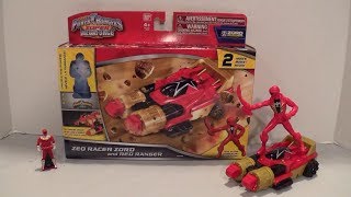 Zeo Racer Zord Review Power Rangers Super Megaforce [upl. by Anirroc]