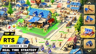 Top 10 Best RTS games for mobile  Best Strategy games for android amp iOS [upl. by Niamert]