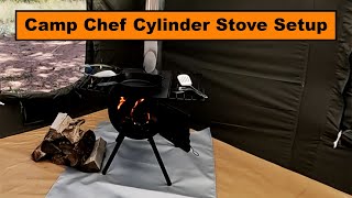 Camp Chef Alpine Heavy Duty Cylinder Stove Assembly and Setup [upl. by Struve36]