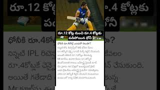 ms dhoni ipl price [upl. by Aicire850]