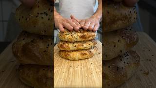 Perfekte Fladenbrote😍 Das komplette Rezept findest du auf Instagram☺️ backen brot fy fyp [upl. by Zoba847]