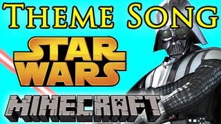 Star Wars Theme Song  Minecraft Note Blocks ♫ [upl. by Suertemed]