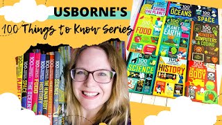 Usborne Books 100 Things to Know Series  PaperPie [upl. by Den985]