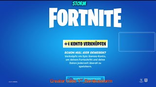 Fortnite Account mit deiner PS5PS4XboxPC verbinden  Fortnite Account mit EpicGames verknüpfen [upl. by Sallyanne]