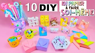 DIY Boite Cadeau en papier  Comment faire une boite carrée [upl. by Anevad]