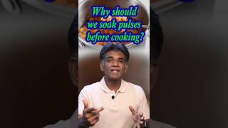 Benefits of soaking pulses before cooking pulses dal cookingtips nutritiontips nutritionfacts [upl. by Marlie]