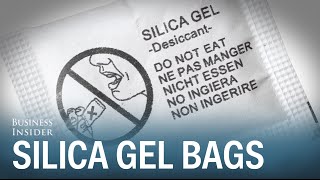 Why you should never throw away silica gel bags [upl. by Lainahtan]