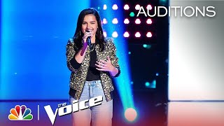 The Voice 2018 Blind Audition  Abby Cates quotScars to Your Beautifulquot [upl. by Nujra682]